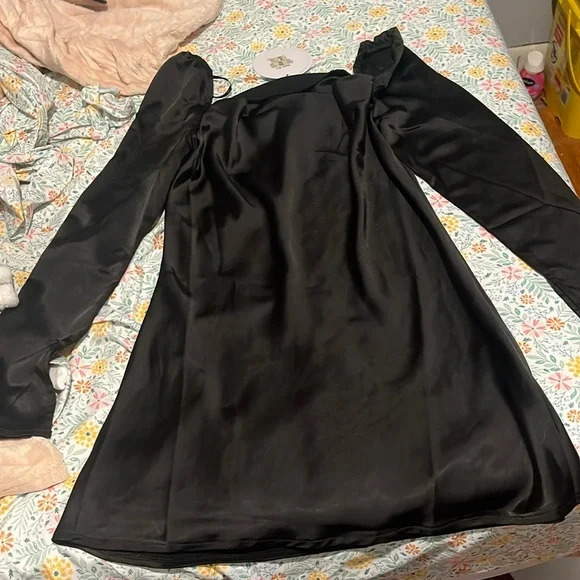 Princess Polly | Dresses | Size 8 Mini Dress Black Tall | Poshmark